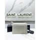 Falsa YSL Saint Laurent gaby Satchel bolso de piel de cordero acolchado blanco Imitacion