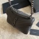 Falsa YSL Saint Laurent Bolso de hombro mediano Kate con cadena Mix Matelasse Gris Imitacion