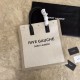 Falsa YSL Saint Laurent rive gauche shopping bag Blanco Imitacion