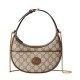 Replicas Minibolso Gucci GG en forma de media luna 726843 Imitacion Baratos