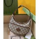 Replicas Minibolso Gucci GG en forma de media luna 726843 Imitacion Baratos