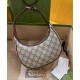 Replicas Minibolso Gucci GG en forma de media luna 726843 Imitacion Baratos