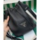 Replicas Prada Bolso Saco 1BE060 Negro Imitacion Baratos