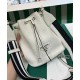 Replicas Prada Bolso Saco 1BE060 Crema Imitacion Baratos