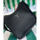 Replicas Bolso Hobo Prada 1BC073 Negro Imitacion Baratos