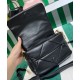 Replicas Bolso De Hombro Prada System Nappa Patchwork 1BD292 Negro Imitacion Baratos