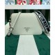 Replicas Prada Bandolera 1BD314 Blanco Imitacion Baratos