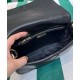 Replicas Bolso de hombro Prada System Nappa Patchwork 1BD328 Negro Imitacion Baratos