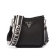 Replicas Prada Mini Bolso De Hombro 1BH191 Negro Imitacion Baratos