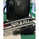 Replicas Prada Mini Bolso De Hombro 1BH191 Negro Imitacion Baratos