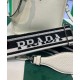 Replicas Prada Mini Bolso De Hombro 1BH191 Crema Imitacion Baratos