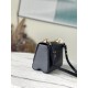 Replicas Bolso Louis Vuitton Twist MM en cuero Epi negro M20834 Imitacion Baratos