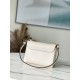 Replicas Bolso Louis Vuitton Twist MM en cuero Epi blanco M21032 Imitacion Baratos