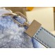 Replicas Bolso Louis Vuitton Twist MM en piel de oveja azul M21040 Imitacion Baratos