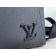 Replicas Mochila Louis Vuitton Fastline en cuero LV Aerogram negro Imitacion Baratos