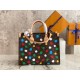 Replicas Bolso Louis Vuitton LV x YK OnTheGo MM​ M46379 Imitacion Baratos