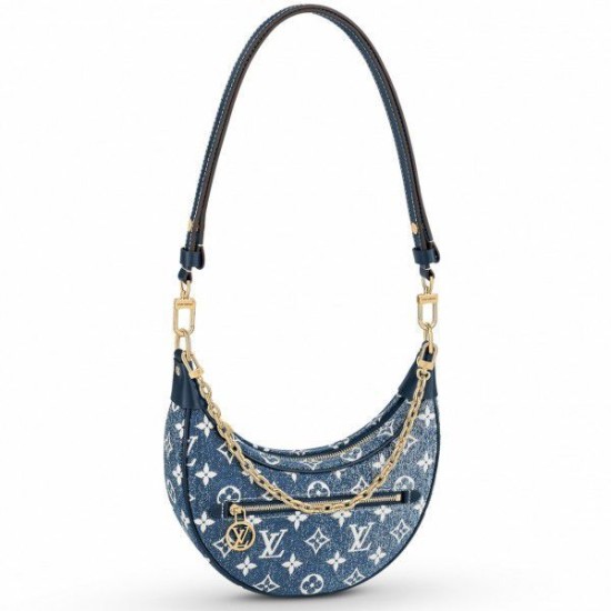 Replicas Bolso Louis Vuitton Loop en Monogram Denim M81166 Imitacion Baratos