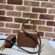 Replicas Gucci Bamboo 1947 Mini Top Handle Bag 686864 Claret Baratos