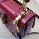 Replicas Gucci Bamboo 1947 Mini Top Handle Bag 686864 Rojo Baratos