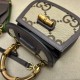 Replicas Gucci Bamboo 1947 Mini Top Handle Bag 686864 Marrón Baratos