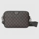 Replicas Gucci Ophidia GG bolso de hombro 699439 Gris Baratos