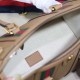 Replicas Gucci Bolso mediano de lona con asa superior 715666 Marrón Baratos