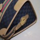 Replicas Bolso mediano de lona con asa superior Gucci 715666 Azul Baratos