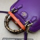 Replicas Gucci Gucci Diana mini bolso tote 715775 Púrpura Baratos