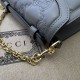 Replicas Gucci GG matelassé bolso pequeño 724499 Gris Baratos