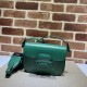 Replicas Bolso De Hombro Pequeño Gucci Horsebit 1955 ‎726226 Verde Baratos