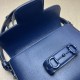 Replicas Gucci Horsebit 1955 Bolso De Hombro Pequeño ‎726226 Azul Baratos