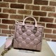 Replicas Gucci GG matelassé mini bolso con asa superior 728309 Rosa Baratos