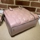 Replicas Gucci GG matelassé mini bolso con asa superior 728309 Rosa Baratos