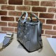 Replicas Minibolso Gucci GG matelassé con asa superior 728309 Gris Baratos