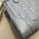 Replicas Minibolso Gucci GG matelassé con asa superior 728309 Gris Baratos