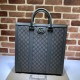 Replicas Gucci Ophidia Bolso Tote Mediano 731793 Gris Baratos