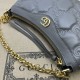 Replicas Bolso Gucci GG Matelassé 735049 Gris Baratos