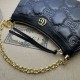 Replicas Bolso Gucci GG Matelassé 735049 Negro Baratos