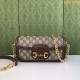 Replicas Gucci Horsebit Bandolera 1955 735178 Marrón Baratos