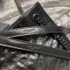 Replicas Bolso Cabás YSL Saint Laurent NIKI Medium en cuero arrugado vintage negro Baratos