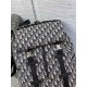 Replicas Dior Explorer Mochila negra de jacquard Dior Oblique Baratos