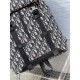 Replicas Dior Explorer Mochila negra de jacquard Dior Oblique Baratos