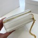 Replicas Bolso Dior Caro Box Macrocannage con cadena blanca Baratos