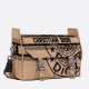 Replicas Bolso pequeño Dior Diorcamp de tela de yute Dior Union Beige Baratos