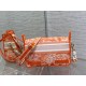 Replicas Bolso Diorcamp pequeño Dior transparente en lona Toile de Jouy naranja Baratos