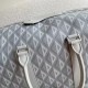 Replicas Bolso Dior Lingot 50 Duffle CD Diamond Canvas gris Baratos