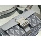 Replicas Dior Hit the Road CD Diamond Canvas Messenger Bolso de hombre gris Baratos