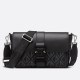 Replicas Bolso Mensajero de Lona Dior Hit the Road CD Diamond para Hombre en color negro Baratos