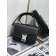 Replicas Bolso de hombre Dior Mini Saddle Messenger negro Baratos