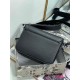 Replicas Bolso de hombre Dior Mini Saddle Messenger negro Baratos